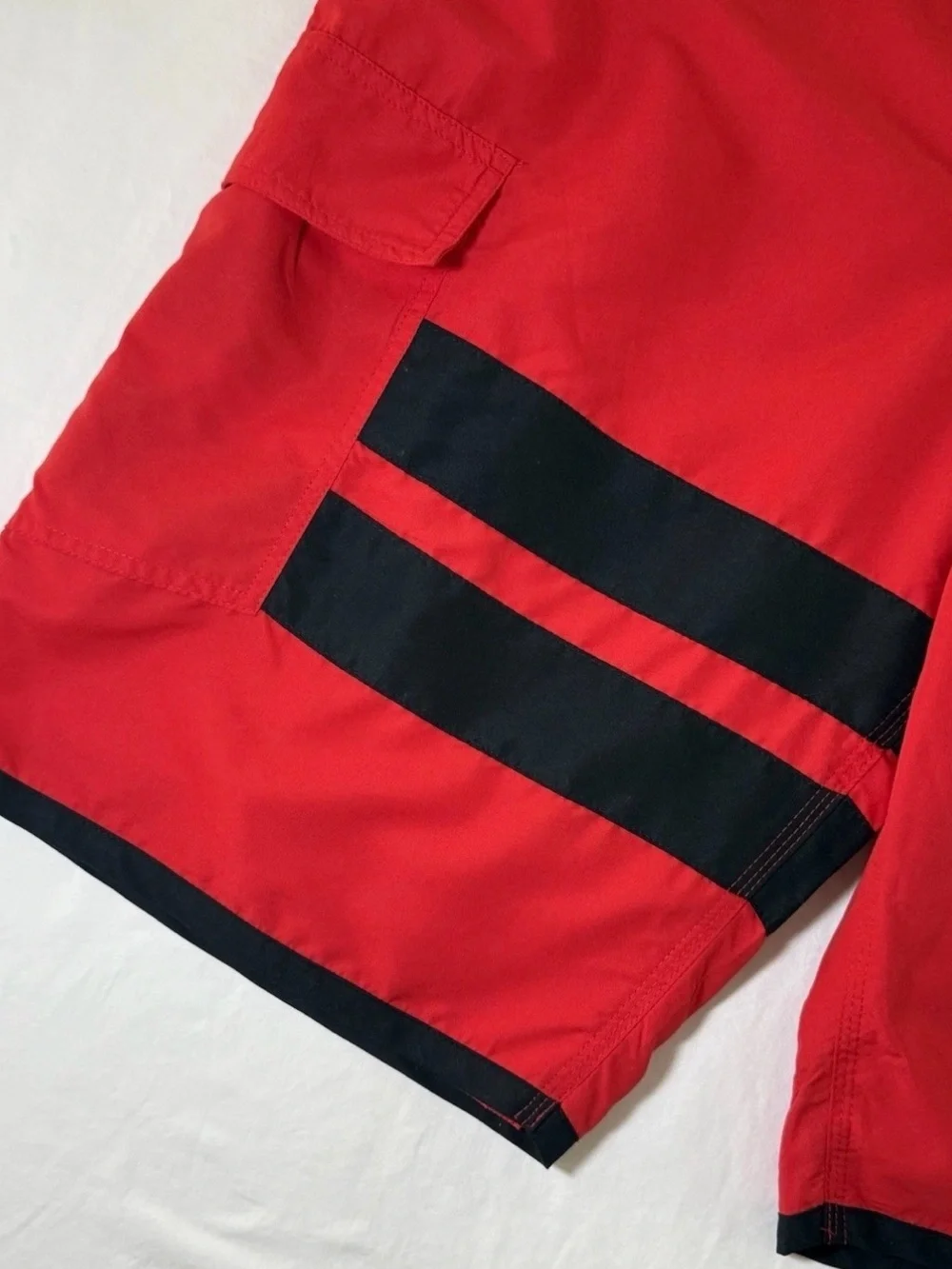 Ohio State Buckeyes Lined Swim Shorts Trunks XXL Red White Black 37x11